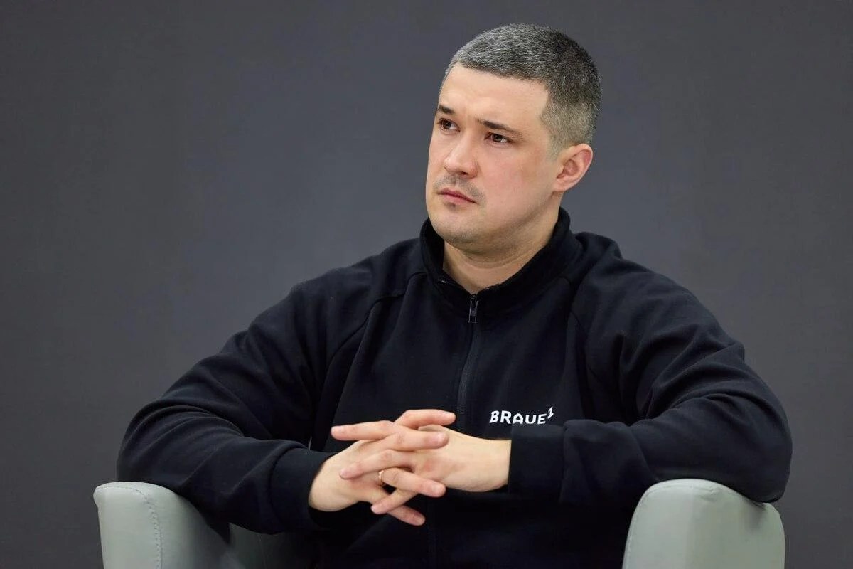 Михайло Федоров під час брифінгу (ілюстративне фото)