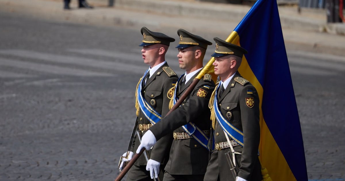 Українські військові на параді, ілюстративне фото