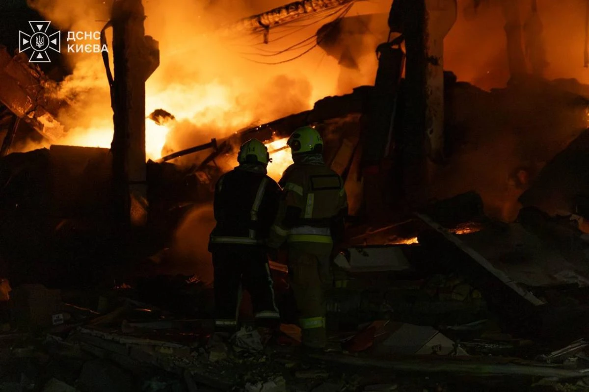 Встановлено хронологію нічного удару 11 серпня у Шевченківському районі Києва
